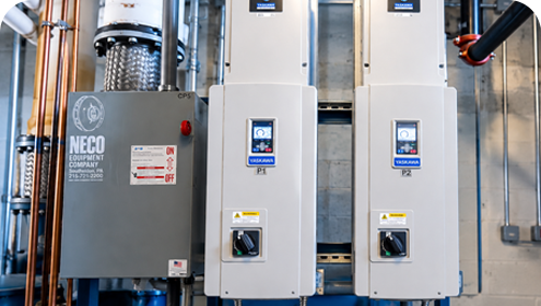 Yaskawa HV600 Bypass VFD at B. Reed Henderson High School